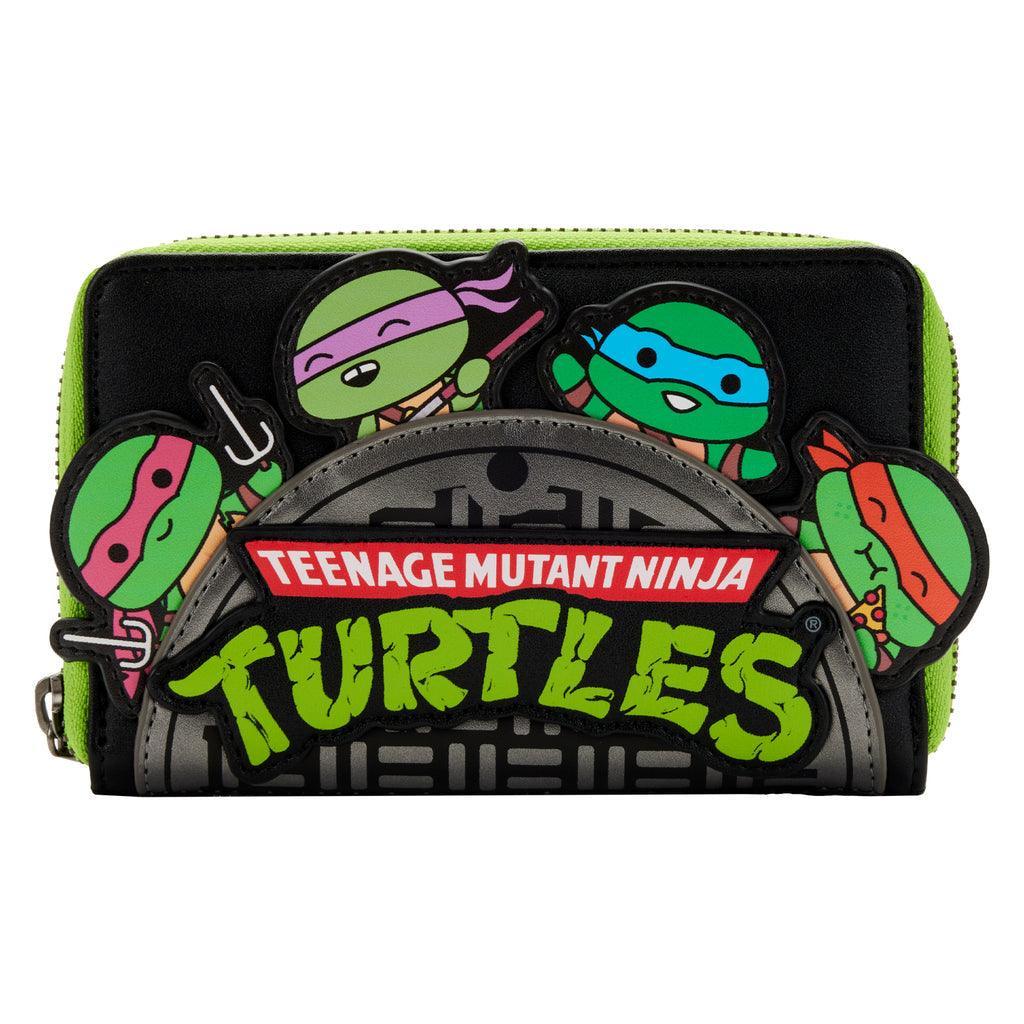 LOUTMNTWA0001 Teenage Mutant Ninja Turtles (TV 1987) - Sewer Cap Zip Purse - Loungefly - Titan Pop Culture