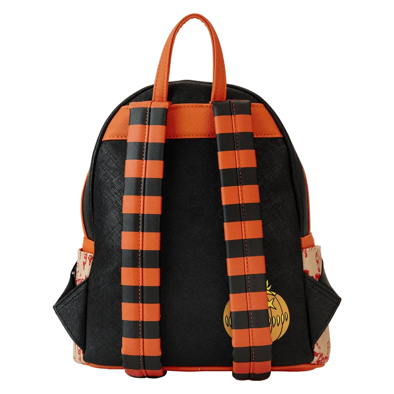 LOUTRTBK0008 Trick 'R Treat - Pumpkin Cosplay Mini Backpack - Loungefly - Titan Pop Culture