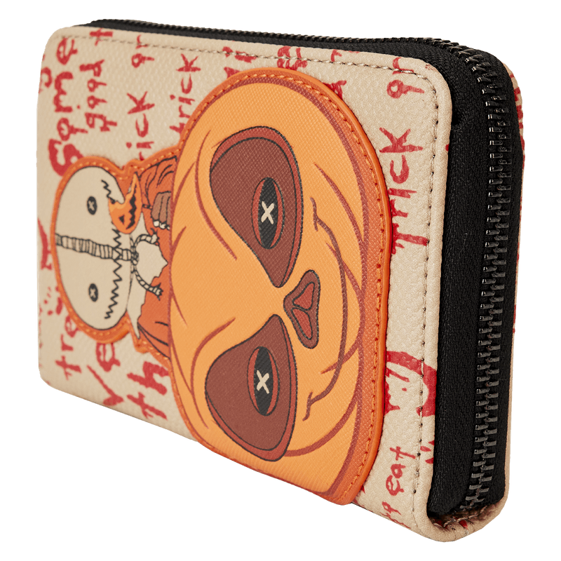 LOUTRTWA0003 Trick 'R Treat - Sam Zip Wallet - Loungefly - Titan Pop Culture