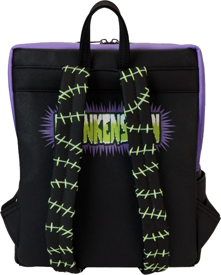 Mochila mini con máscara de neón de Frankenstein de Universal Monsters
