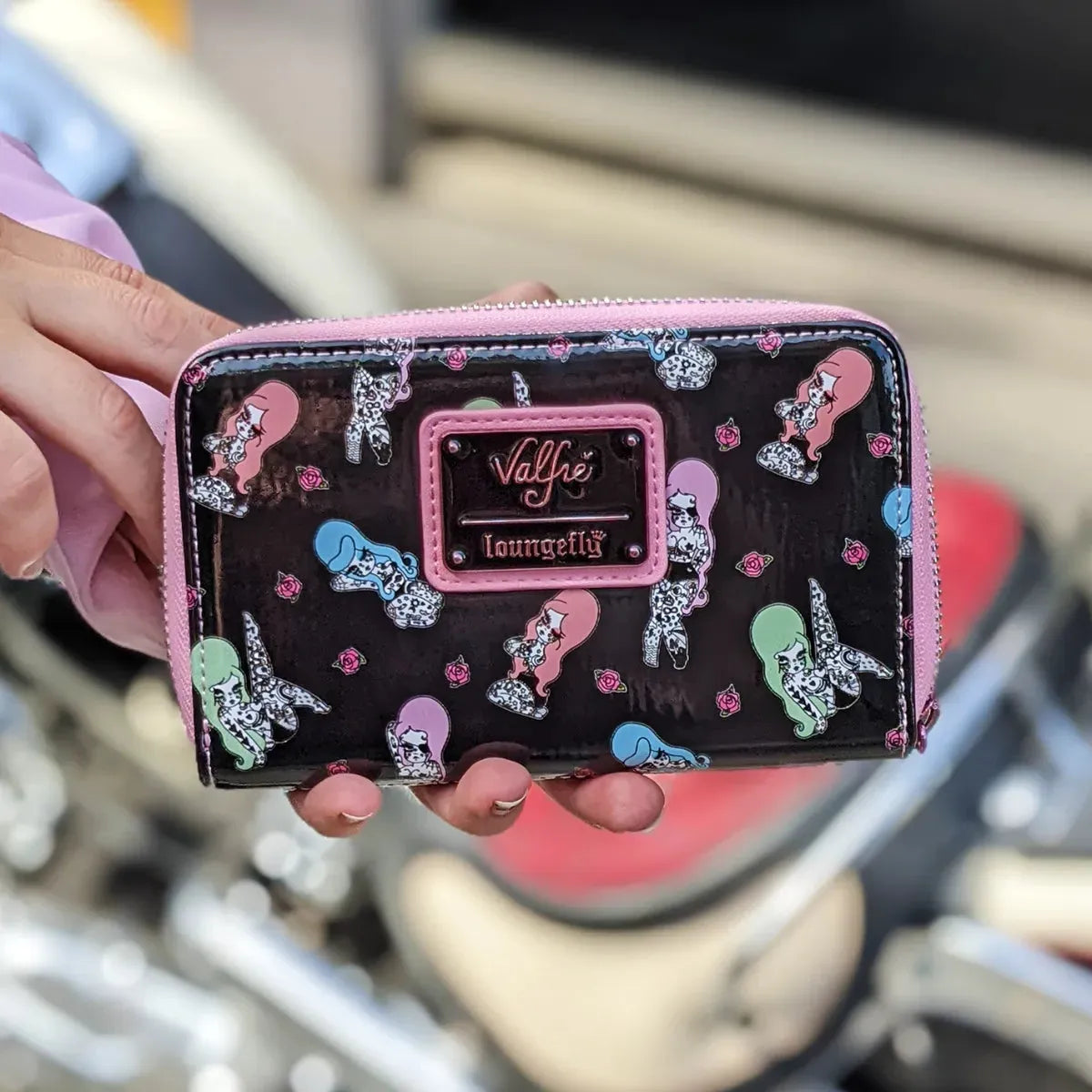 LOUVLWA0002 Valfre - Lucy Tattoo Zip Purse - Loungefly - Titan Pop Culture