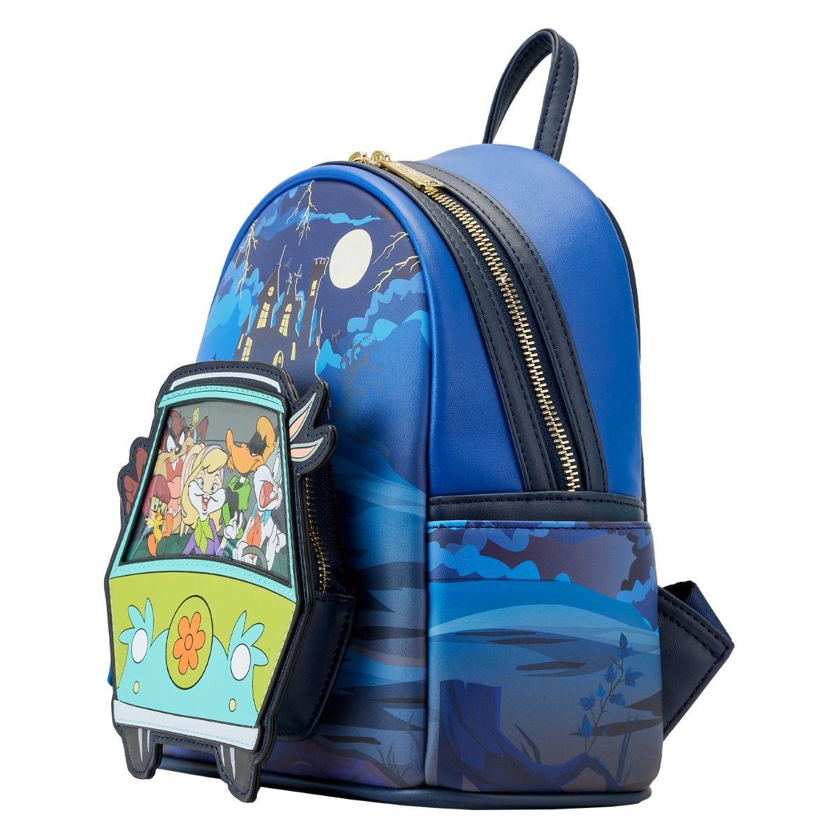 LOUWBBK0015 Looney Tunes - Scooby Mash Up WB100 Mini Backpack - Loungefly - Titan Pop Culture
