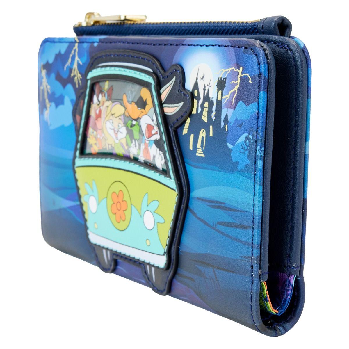 LOUWBWA0008 Looney Tunes - Scooby Mash Up WB100 Flap Wallet - Loungefly - Titan Pop Culture