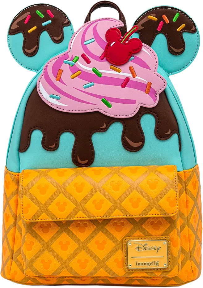 LOUWDBK1476 Disney - Sweets Ice Cream Mini Backpack - Loungefly - Titan Pop Culture