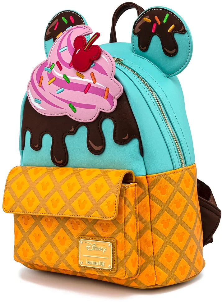 LOUWDBK1476 Disney - Sweets Ice Cream Mini Backpack - Loungefly - Titan Pop Culture