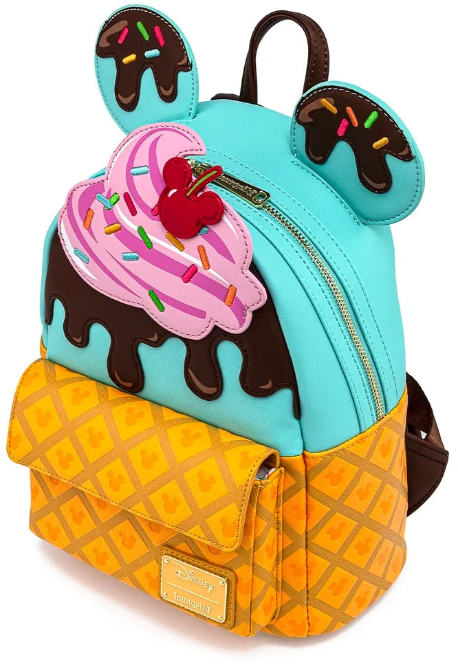 LOUWDBK1476 Disney - Sweets Ice Cream Mini Backpack - Loungefly - Titan Pop Culture