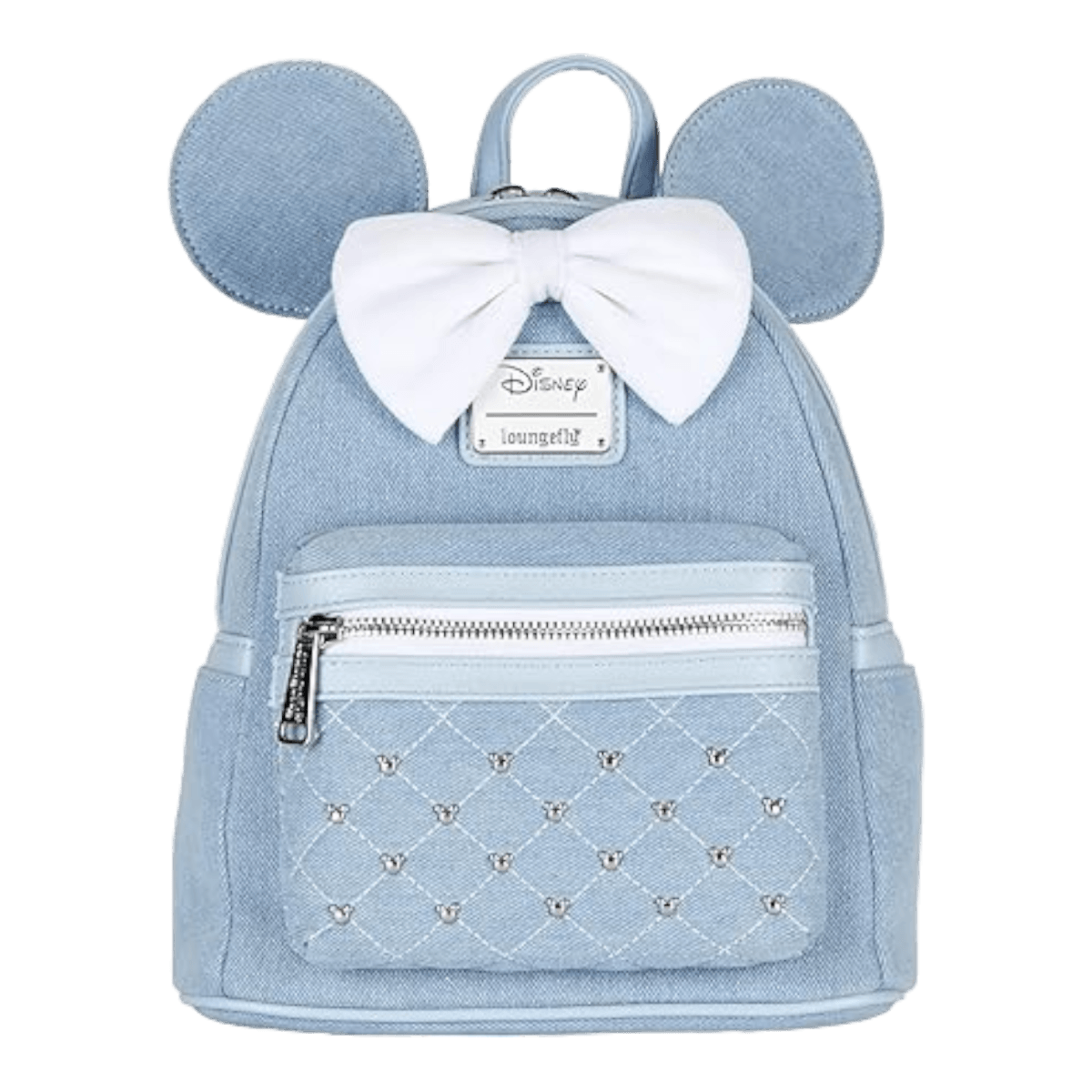 LOUWDBK1765 Disney - Minnie Mouse Denim US Exclusive Mini Backpack [RS] - Loungefly - Titan Pop Culture