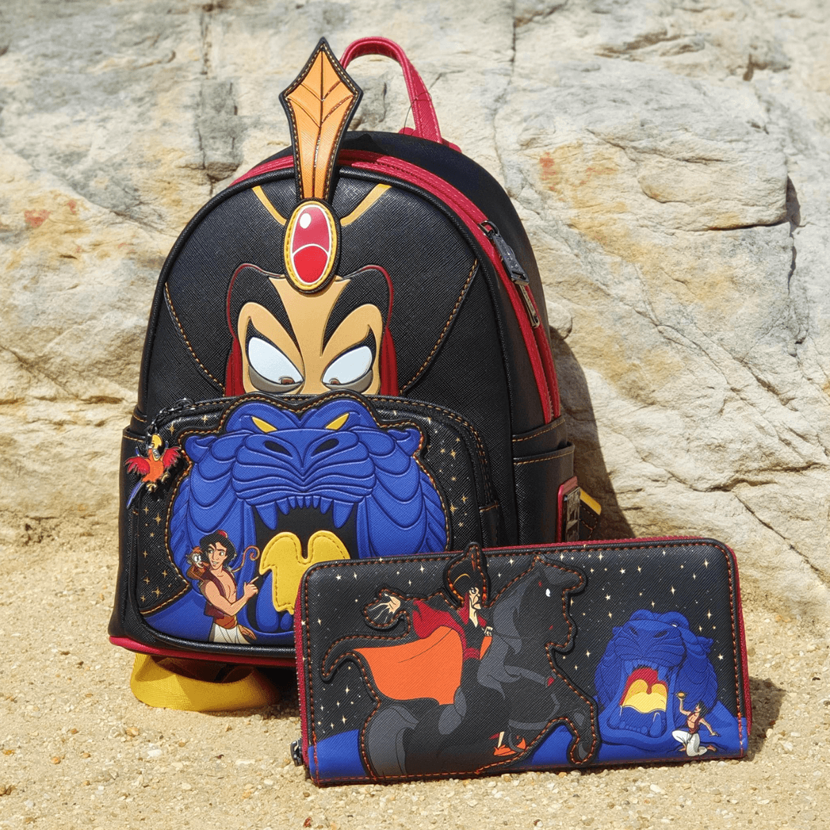 LOUWDBK1873 Aladdin - Jafar Cave Mini Backpack - Loungefly - Titan Pop Culture