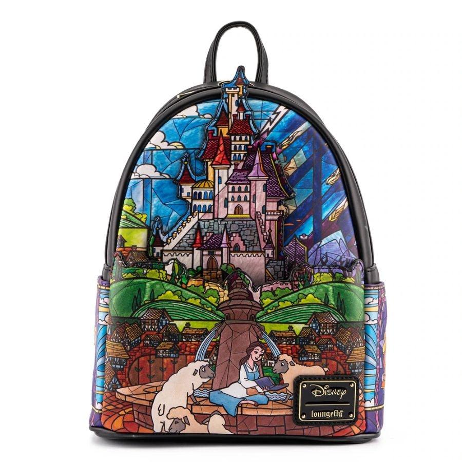 LOUWDBK1962 Beauty and the Beast - Belle Castle Mini Backpack - Loungefly - Titan Pop Culture