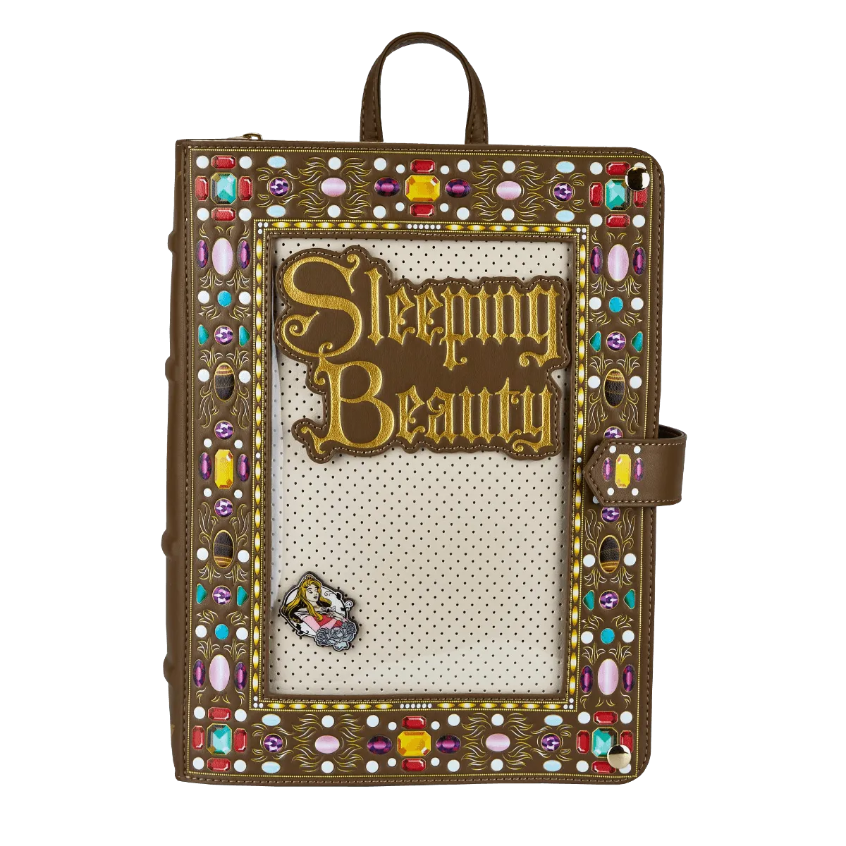 LOUWDBK2063 Sleeping Beauty - Pin Collector Backpack - Loungefly - Titan Pop Culture