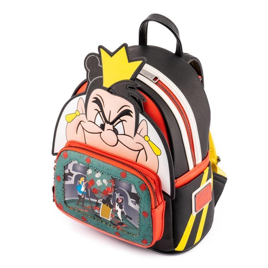 LOUWDBK2068 Alice in Wonderland - Queen of Hearts Mini Backpack - Loungefly - Titan Pop Culture