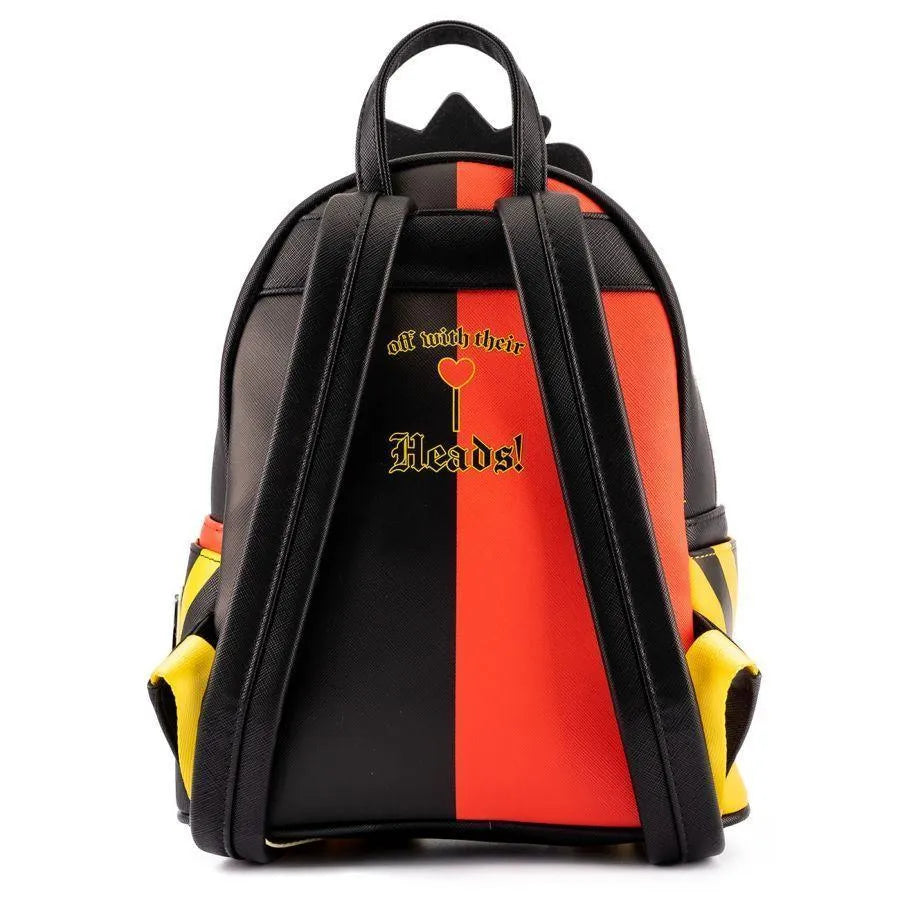 LOUWDBK2068 Alice in Wonderland - Queen of Hearts Mini Backpack - Loungefly - Titan Pop Culture