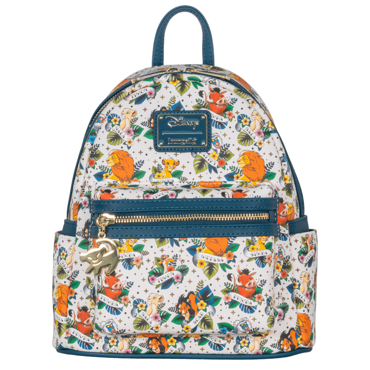 LOUWDBK2113 Lion King (1994) - Tattoo Print US Exclusive Backpack [RS] - Loungefly - Titan Pop Culture