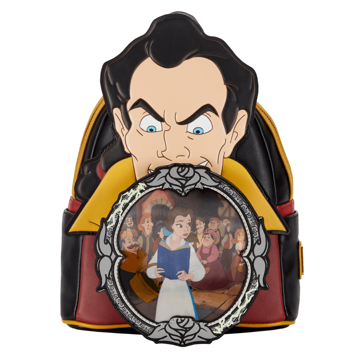 LOUWDBK2134 Beauty and the Beast - Gaston Mini Backpack - Loungefly - Titan Pop Culture