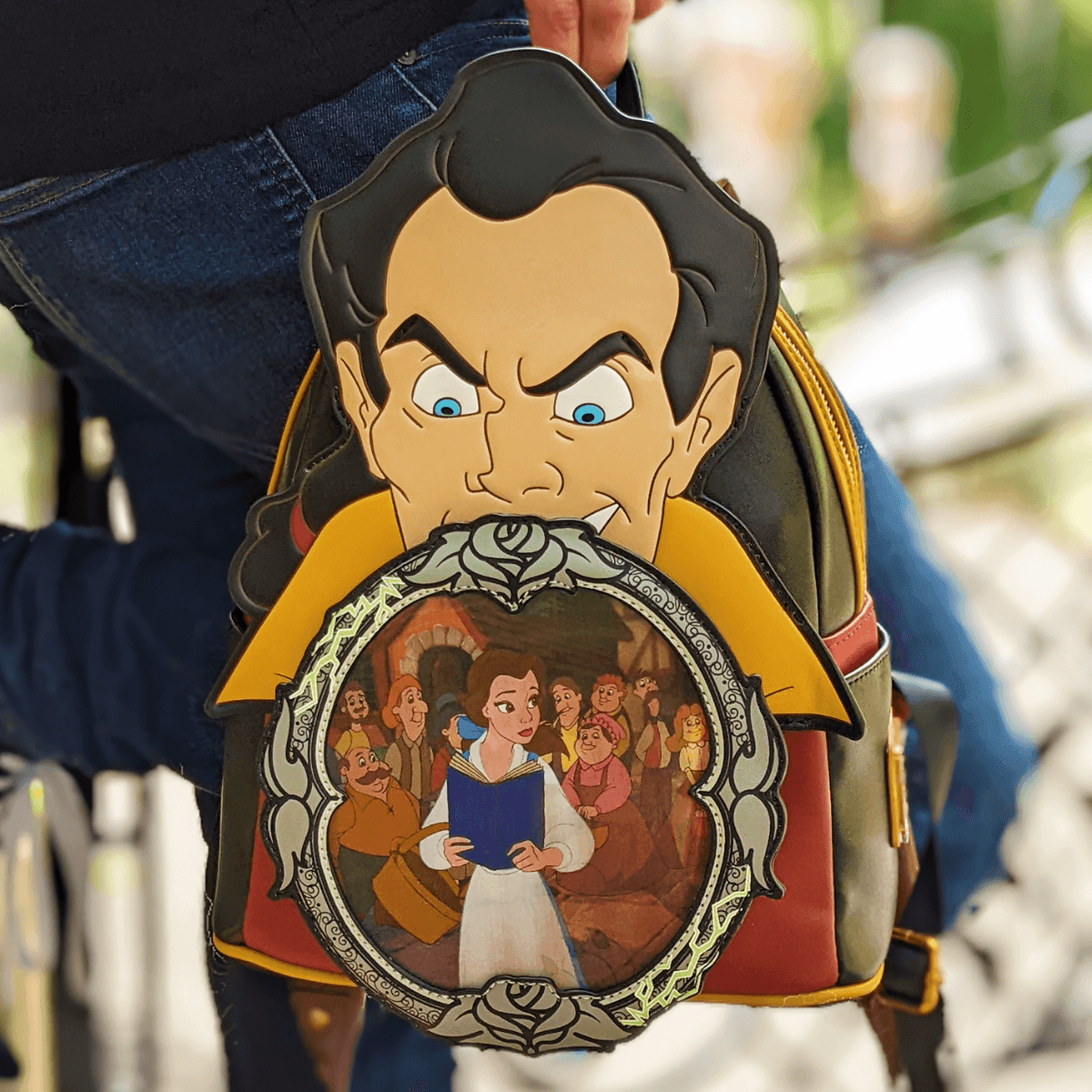 LOUWDBK2134 Beauty and the Beast - Gaston Mini Backpack - Loungefly - Titan Pop Culture