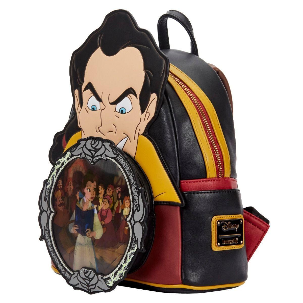 LOUWDBK2134 Beauty and the Beast - Gaston Mini Backpack - Loungefly - Titan Pop Culture