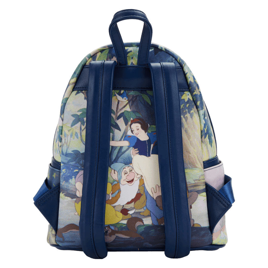 LOUWDBK2228 Snow White and the Seven Dwarfs - Scenes Mini Backpack - Loungefly - Titan Pop Culture