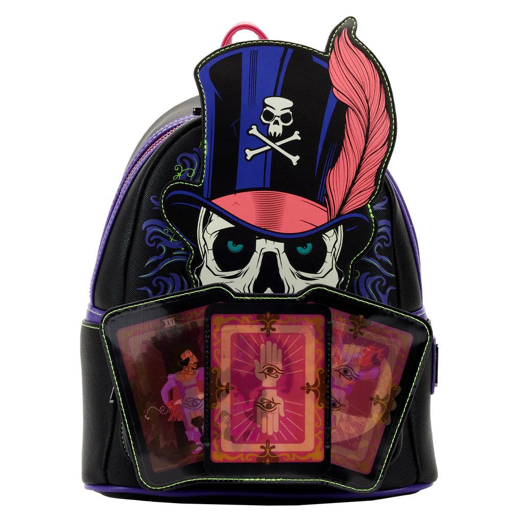 LOUWDBK2231 Princess and the Frog - Facilier Glow Lenticular Mini Backpack - Loungefly - Titan Pop Culture