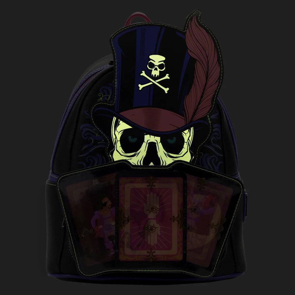 LOUWDBK2231 Princess and the Frog - Facilier Glow Lenticular Mini Backpack - Loungefly - Titan Pop Culture