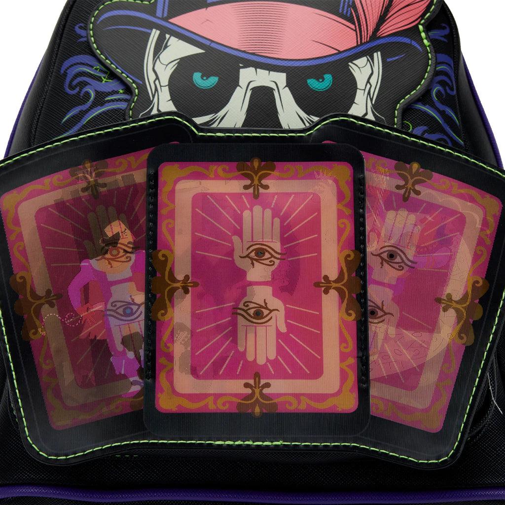 LOUWDBK2231 Princess and the Frog - Facilier Glow Lenticular Mini Backpack - Loungefly - Titan Pop Culture