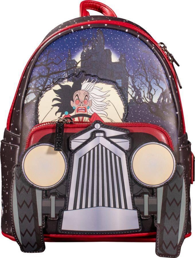 LOUWDBK2271 101 Dalmatians (1961) - Cruella Car US Exclusive Mini Backpack - Loungefly - Titan Pop Culture
