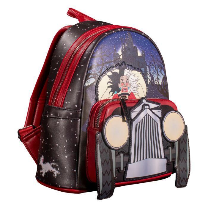 LOUWDBK2271 101 Dalmatians (1961) - Cruella Car US Exclusive Mini Backpack - Loungefly - Titan Pop Culture