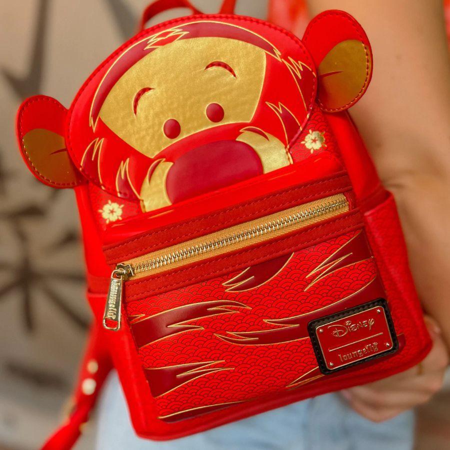 LOUWDBK2303 Winnie the Pooh - Tigger Chinese New Year US Exclusive Mini Backpack - Loungefly - Titan Pop Culture