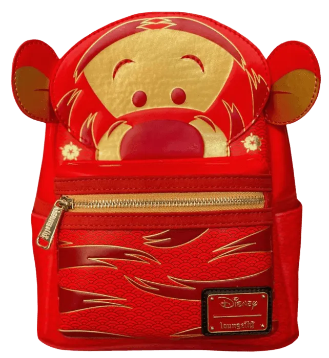 LOUWDBK2303 Winnie the Pooh - Tigger Chinese New Year US Exclusive Mini Backpack - Loungefly - Titan Pop Culture