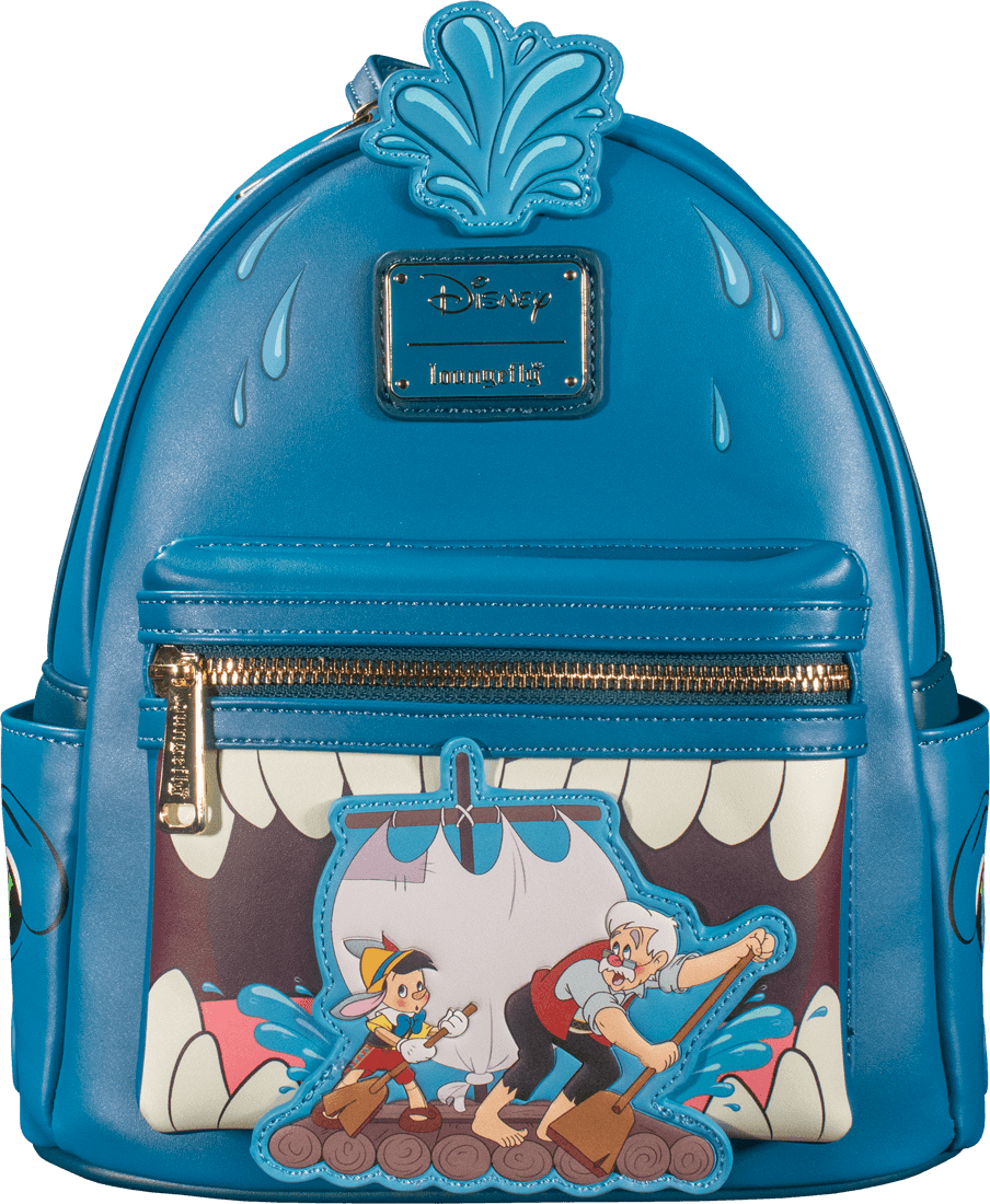 LOUWDBK2361 Pinocchio (1940) - Monstro Mini Backpack - Loungefly - Titan Pop Culture