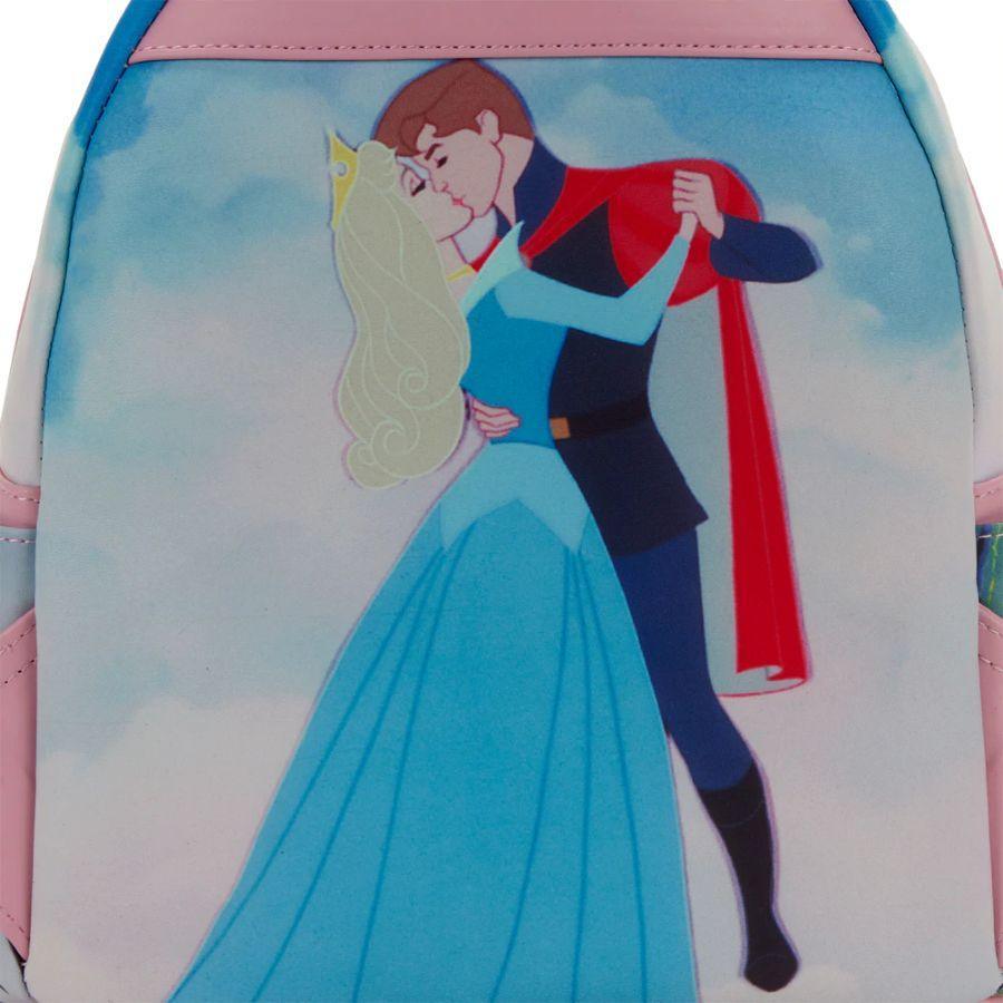 LOUWDBK2379 Sleeping Beauty - Princess Scene Mini Backpack - Loungefly - Titan Pop Culture