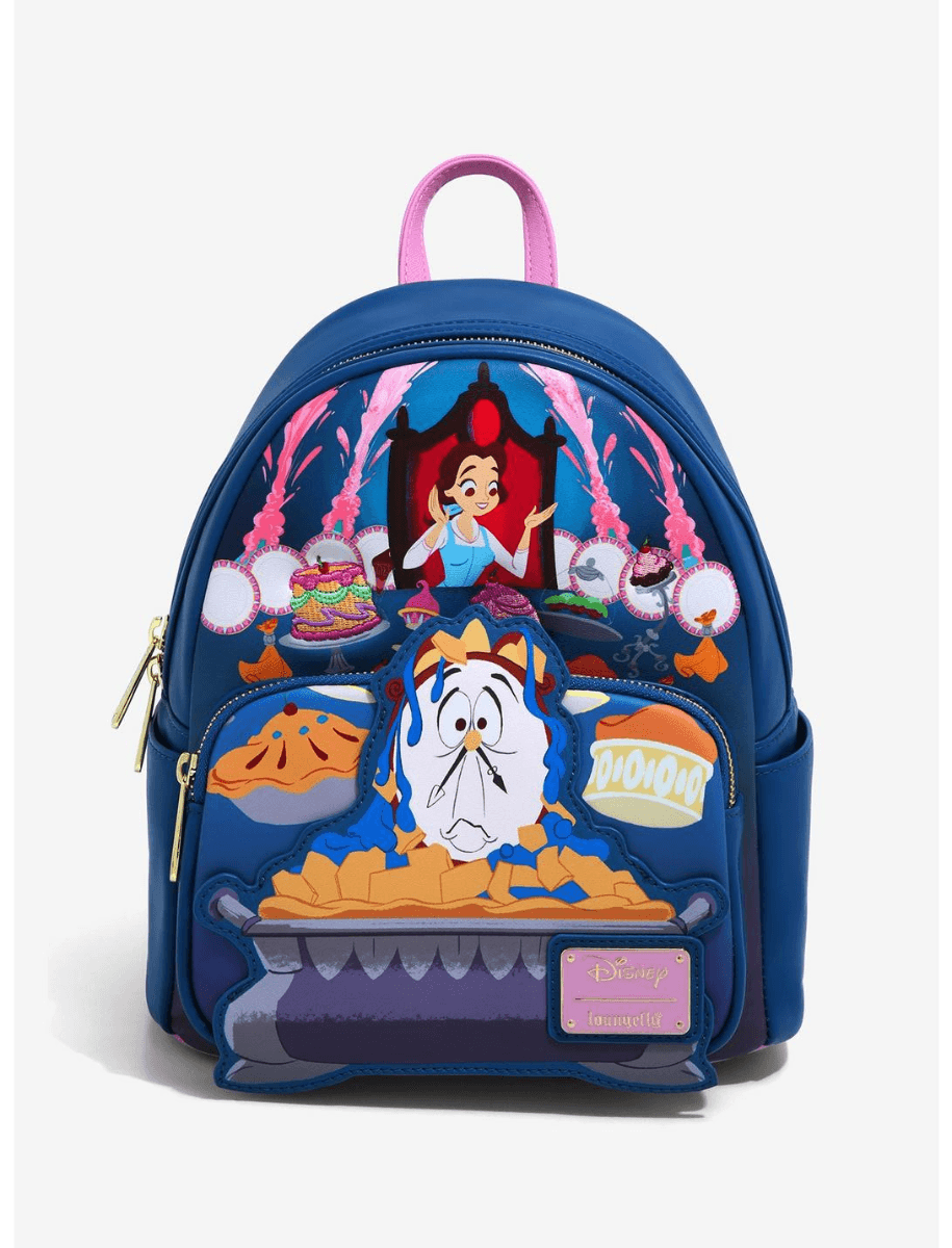 LOUWDBK2477 Beauty and the Beast (1991) - Be Our Guest US Exclusive Mini Backpack [RS] - Loungefly - Titan Pop Culture