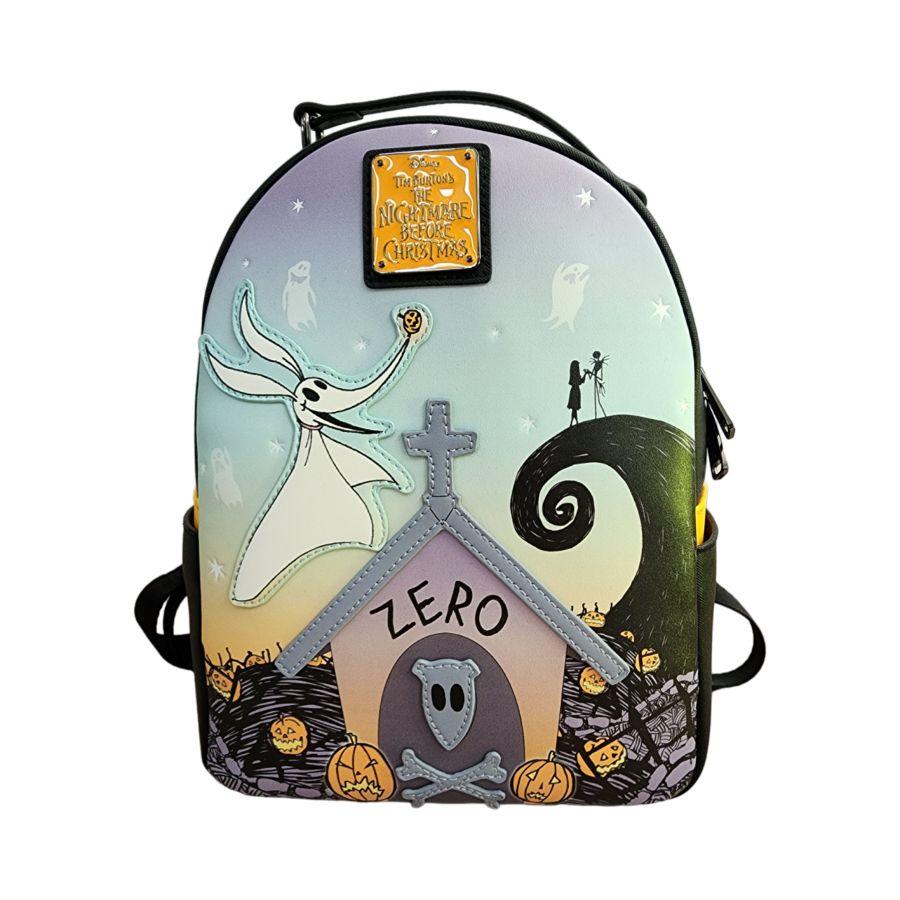 LOUWDBK2618 The Nightmare Before Christmas - Zero Graveyard US Exclusive Mini Backpack [RS] - Loungefly - Titan Pop Culture
