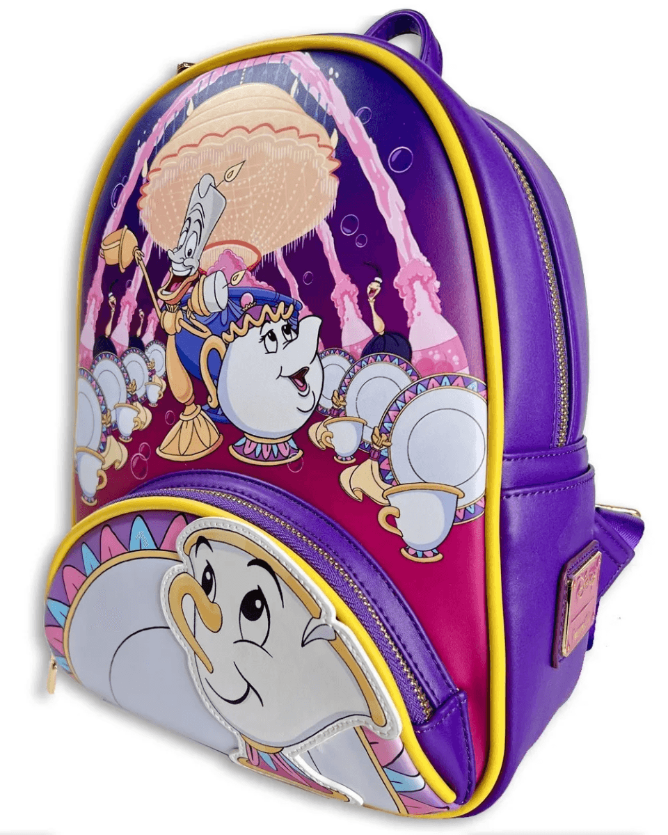 LOUWDBK2647 Beauty and the Beast (1991) - Be Our Guest Mini Backpack [RS] - Loungefly - Titan Pop Culture
