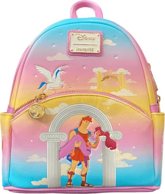 LOUWDBK2674 Hercules (1997) - Clouds 10” Mini Backpack [RS] - Loungefly - Titan Pop Culture