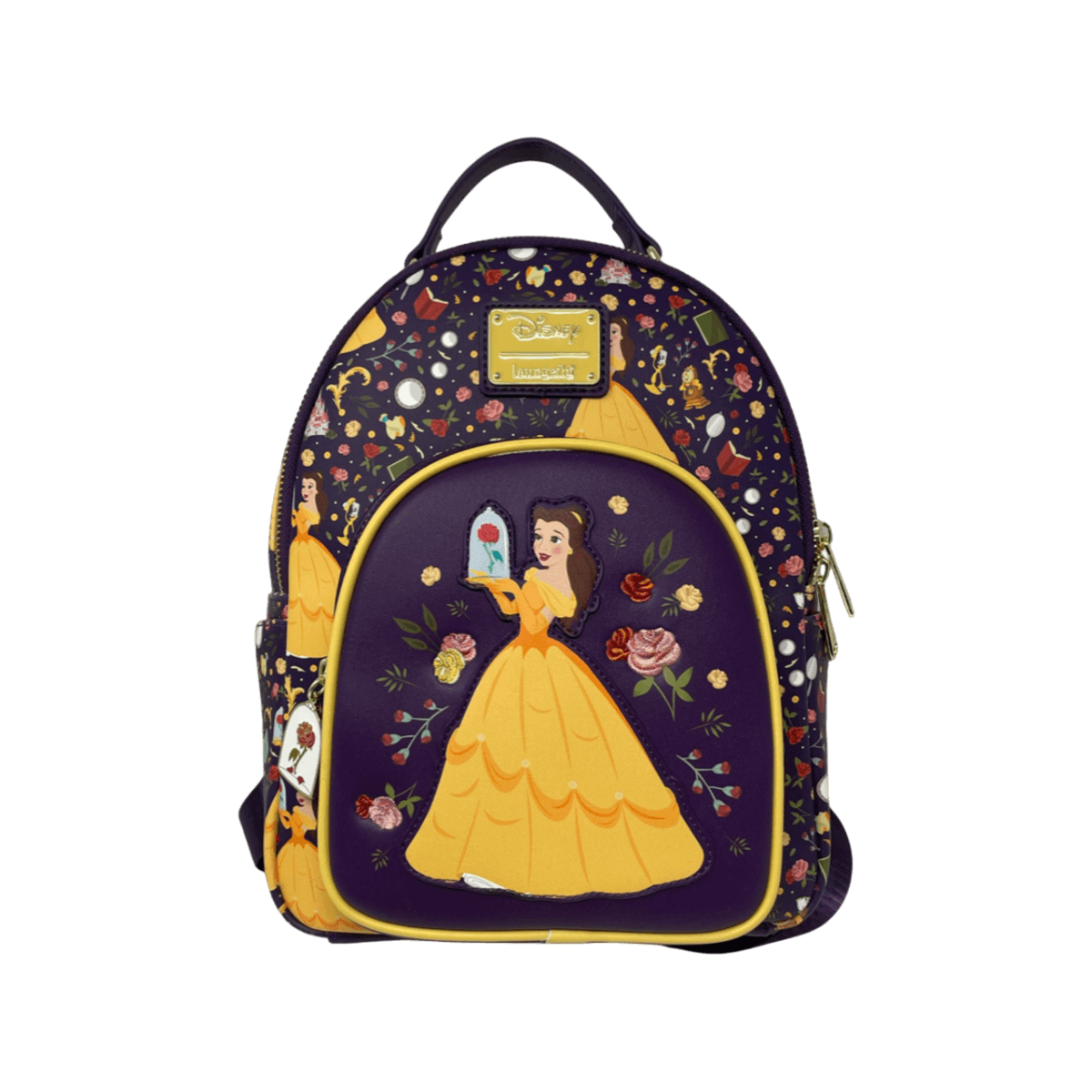 LOUWDBK2676 Beauty and the Beast (1991) - Princess Belle US Exclusive Mini Backpack [RS] - Loungefly - Titan Pop Culture