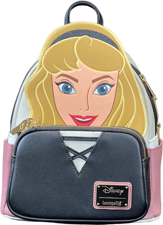 LOUWDBK2736 Sleeping Beauty (1959) - Briar Rose Cosplay 10” Mini Backpack [RS] - Loungefly - Titan Pop Culture