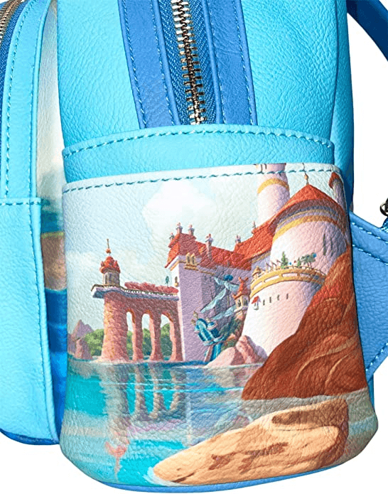 LOUWDBK2821 Little Mermaid (1989) - Wave Scenic US Exclusive Mini Backpack [RS] - Loungefly - Titan Pop Culture