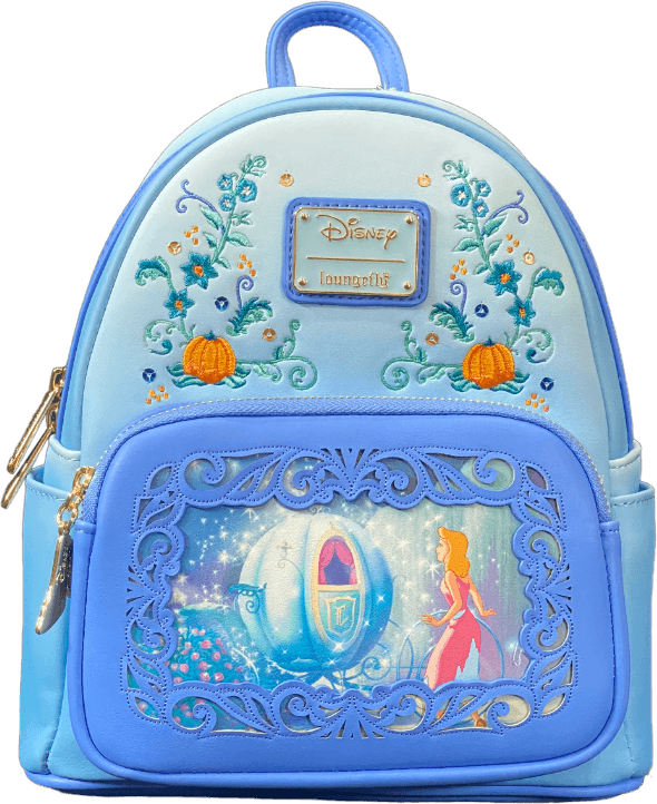 LOUWDBK2869 Disney Princess - Cinderella Stories 10" Mini Backpack [RS] - Loungefly - Titan Pop Culture