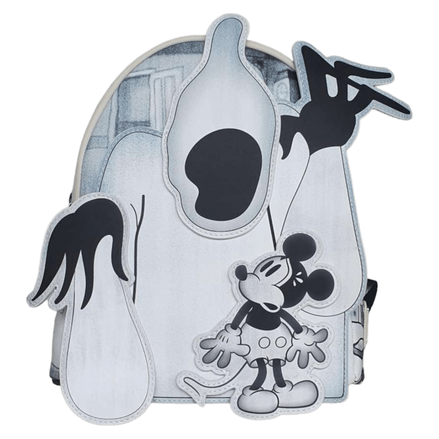 LOUWDBK2961 Disney - Mickey Haunted House US Exclusive Mini Backpack [RS] - Loungefly - Titan Pop Culture