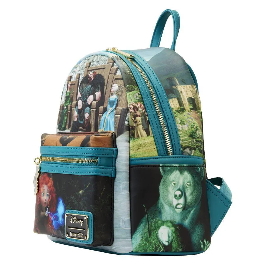 LOUWDBK2963 Brave - Merida Princess Scene Mini Backpack - Loungefly - Titan Pop Culture