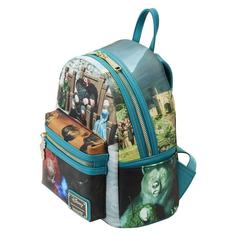 LOUWDBK2963 Brave - Merida Princess Scene Mini Backpack - Loungefly - Titan Pop Culture