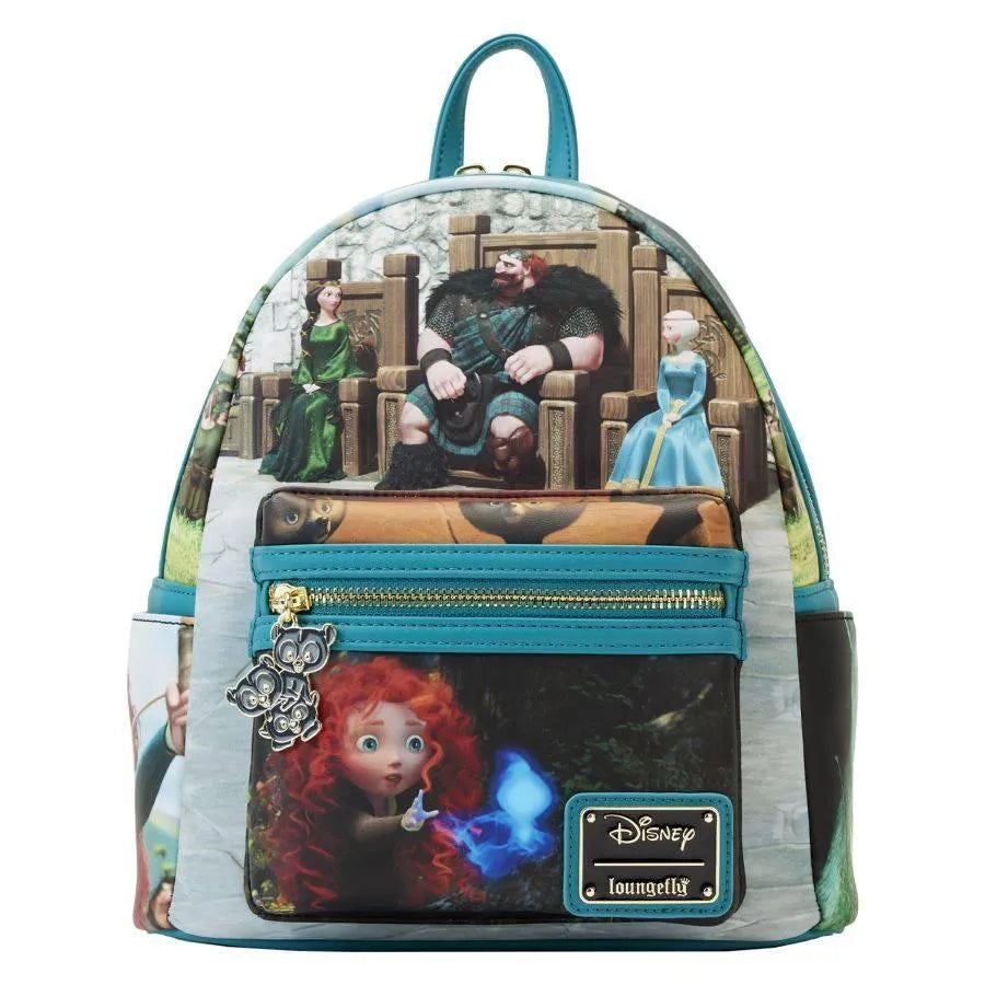 LOUWDBK2963 Brave - Merida Princess Scene Mini Backpack - Loungefly - Titan Pop Culture