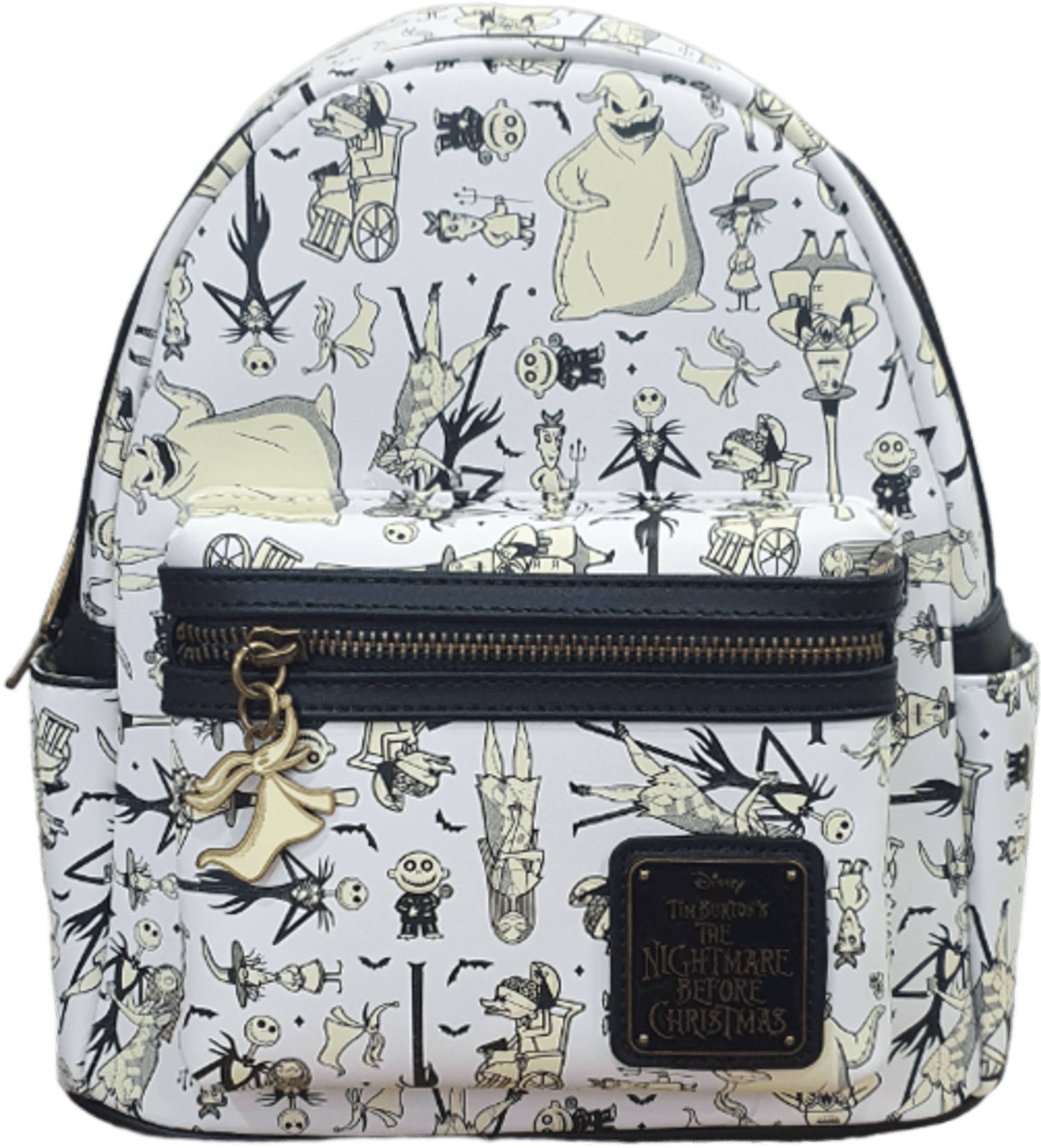 LOUWDBK3055 The Nightmare Before Christmas - Christmas US Exclusive Glow Mini Backpack [RS] - Loungefly - Titan Pop Culture