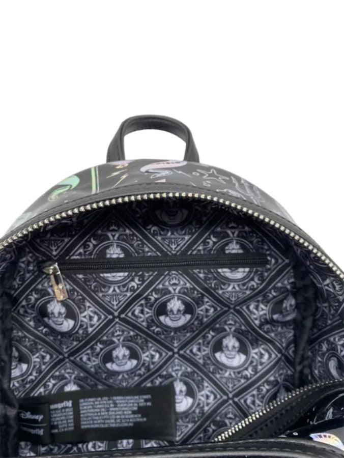 LOUWDBK3093 Disney Villains - Ursula Iridescent US Exclusive Mini Backpack [RS] - Loungefly - Titan Pop Culture