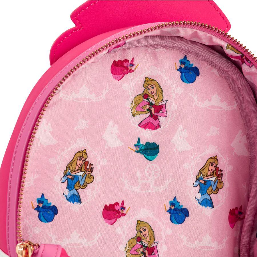 LOUWDBK3151 Sleeping Beauty - Aurora US Exclusive Cosplay Mini Backpack [RS] - Loungefly - Titan Pop Culture