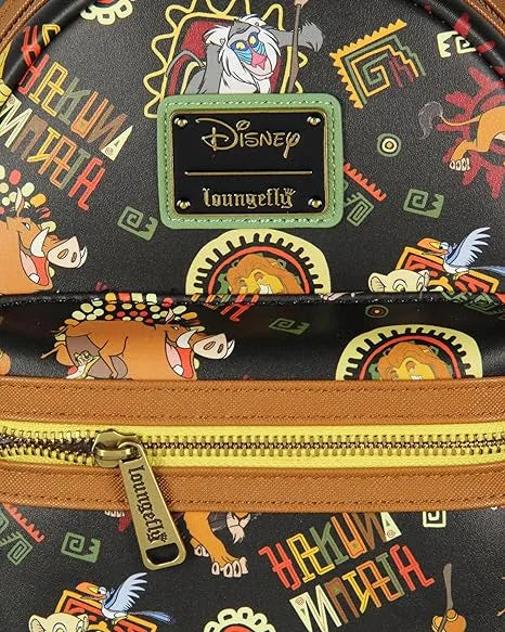 LOUWDBK3180 The Lion King (1994) - Art Print US Exclusive Mini Backpack [RS] - Loungefly - Titan Pop Culture