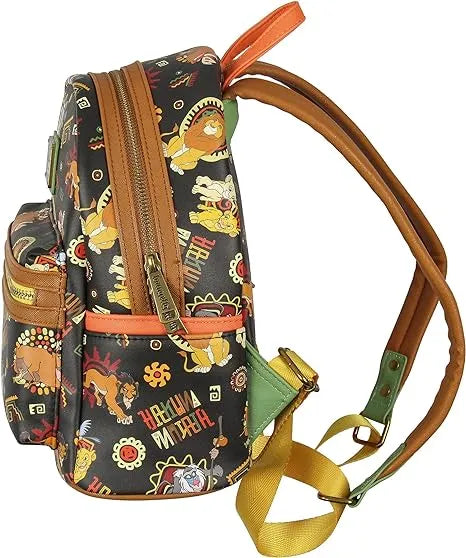 LOUWDBK3180 The Lion King (1994) - Art Print US Exclusive Mini Backpack [RS] - Loungefly - Titan Pop Culture