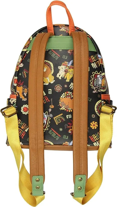 LOUWDBK3180 The Lion King (1994) - Art Print US Exclusive Mini Backpack [RS] - Loungefly - Titan Pop Culture