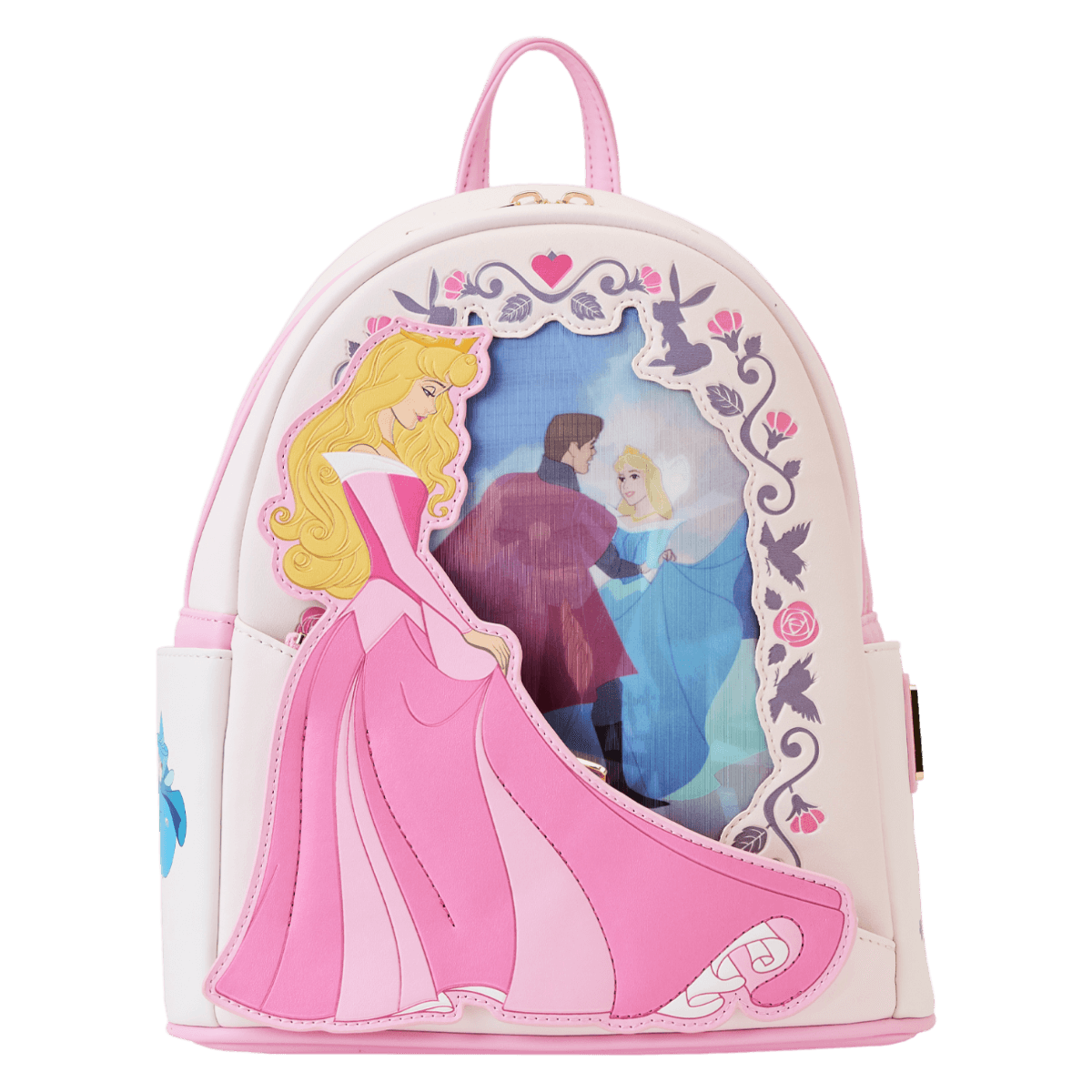 LOUWDBK3210 Sleeping Beauty - Princess Lenticular Mini Backpack - Loungefly - Titan Pop Culture