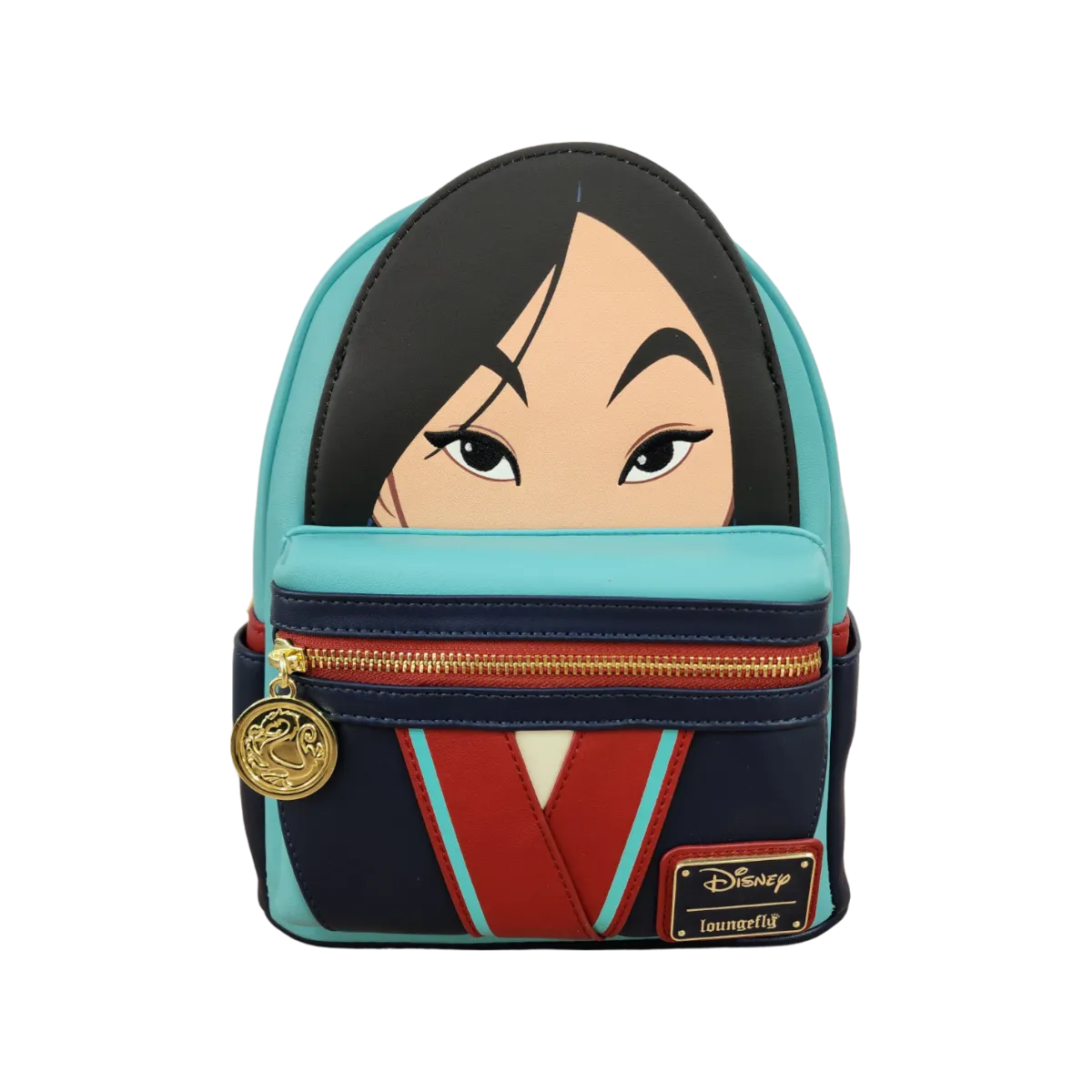 LOUWDBK3212 Mulan (1998) - Mulan Cosplay US Exclusive Mini Backpack [RS] - Loungefly - Titan Pop Culture